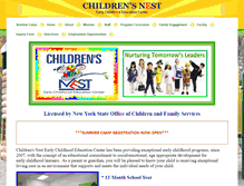 Tablet Screenshot of childnest.com